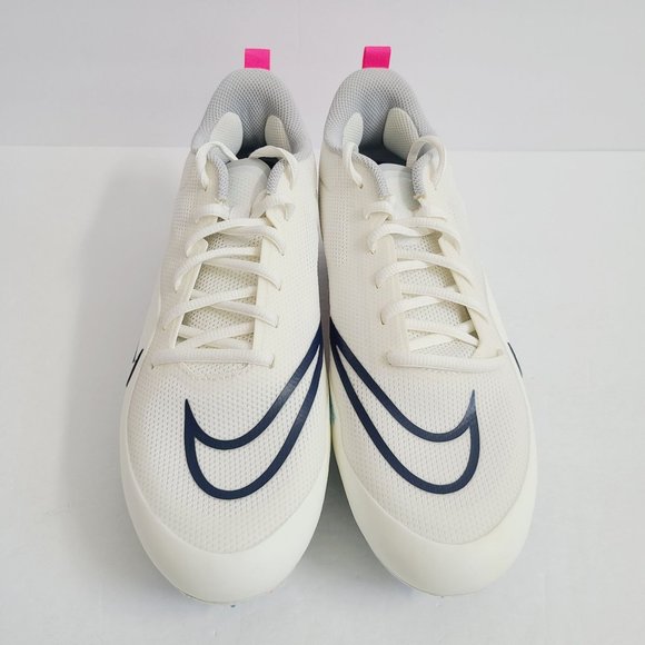 NEW Nike Alpha Huarache 8 Pro LAX Lacrosse Cleats CW4439-116 Size 9.5 Sail Hyper main image 6